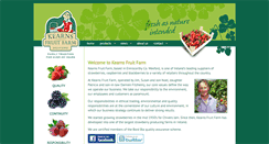 Desktop Screenshot of kearnsfruitfarm.ie